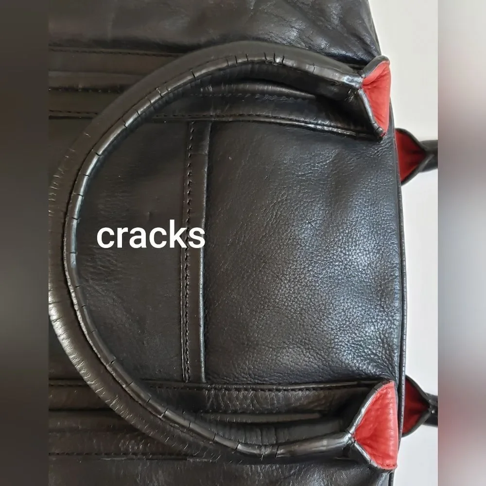 Zadig & Voltaire Lucien Noir Leather Bag